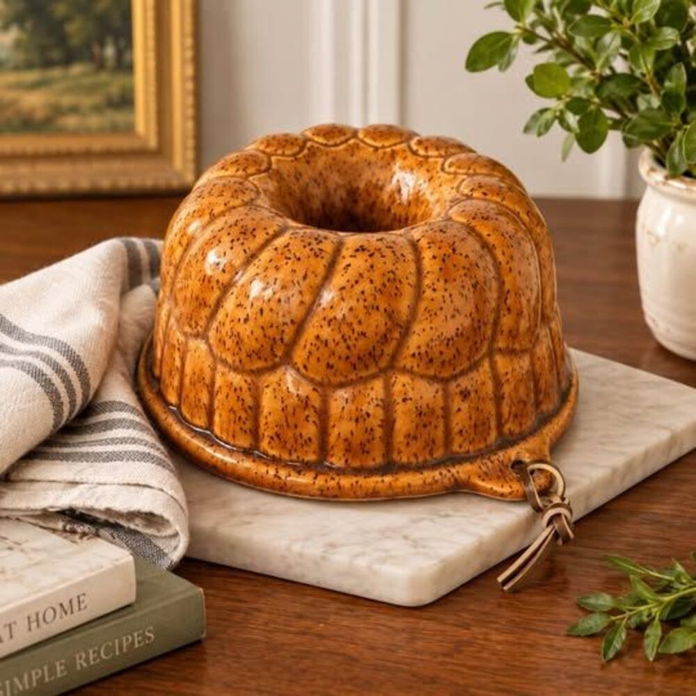 Vintage Made in France Ceramic Bundt Cake Mold